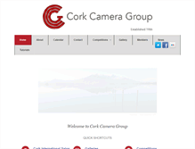 Tablet Screenshot of corkcameragroup.net